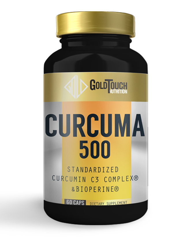 Curcuma 500 - 60caps Gold Touch Nutrition