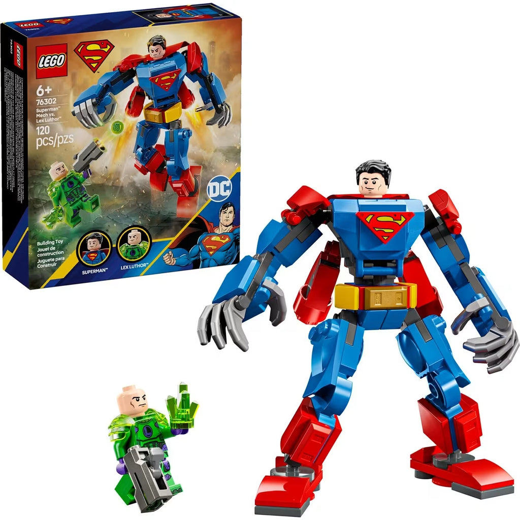 LEGO DC Super Heroes Batman Εξωστολή Σούπερμαν™ Εναντίον Λεξ Λούθορ™ 76302