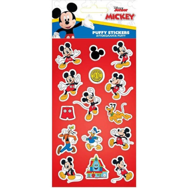 The Littlies - Αυτοκόλλητα Puffy Mickey Mouse