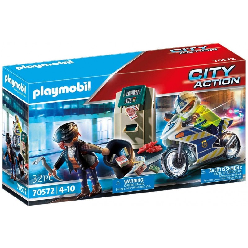 Playmobil Διάρρηξη Στο ΑΤΜ 70572