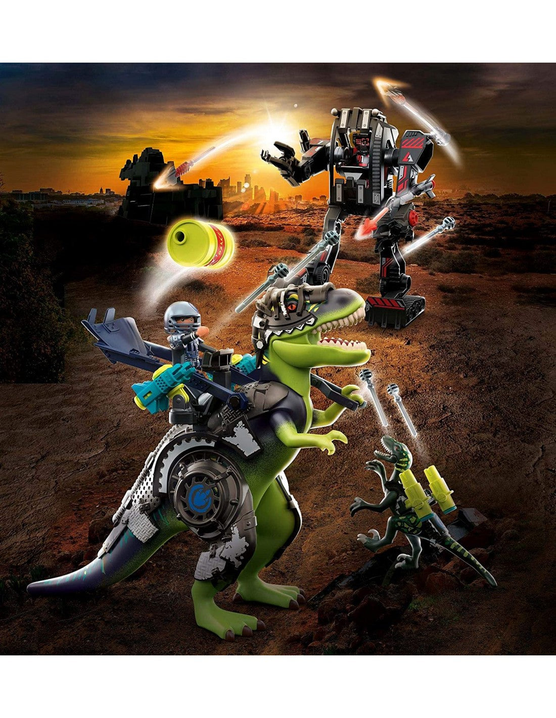 Playmobil Dino Rise T-Rex: Η Μάχη Των Γιγάντων 70624
