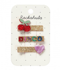 Rockahula Σετ 3 παιδικά κλιπσάκια Disco H2418M