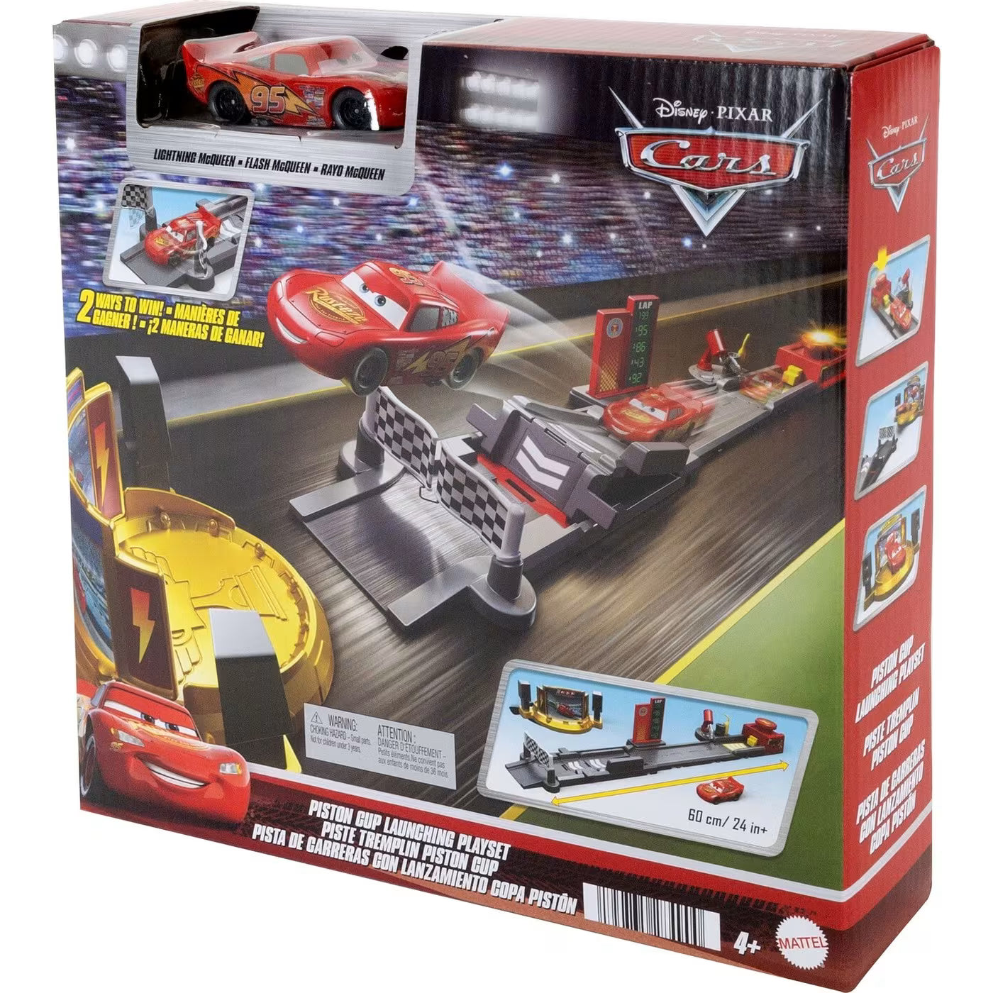 Mattel Disney Cars Piston Cup Launching Playset Πίστα Σετ Παιχνιδιών JDJ02