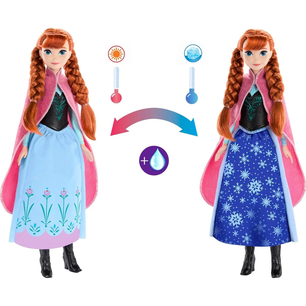 Mattel Disney Frozen Άννα Μαγική Φούστα