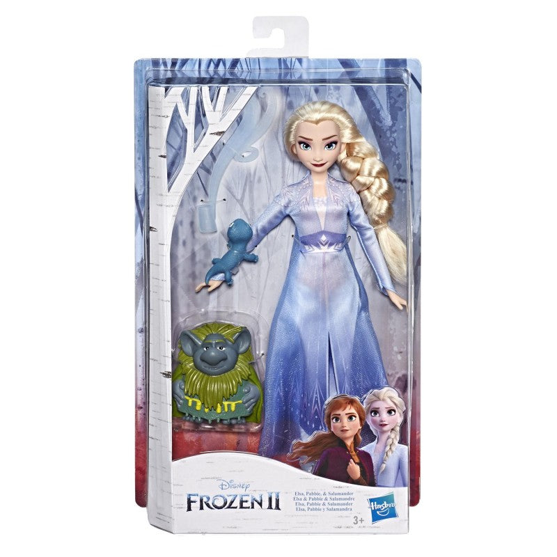 Hasbro Disney Frozen II Storytelling Έλσα Κούκλα Μόδας Με Ενδυμασία Ταξιδιού E5496 / E6660