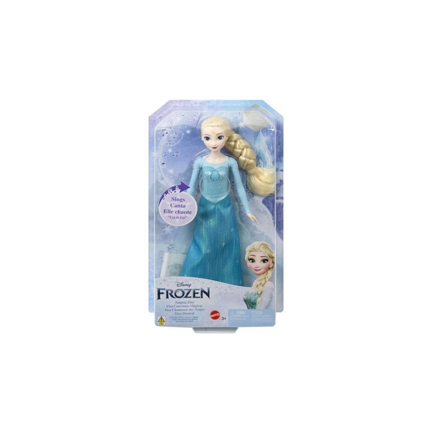 Mattel Disney Frozen Κούκλα Έλσα Που Τραγουδάει Ελληνικά JDX52