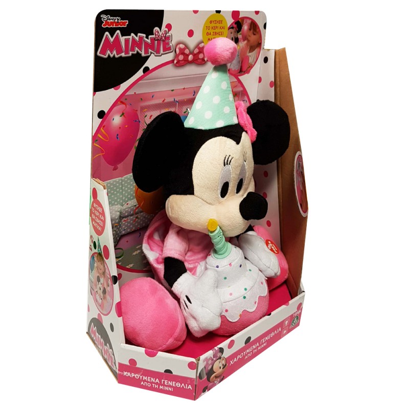 GIOCHI PREZIOSI Disney Junior Λούτρινο Χαρούμενα Γενέθλια Από Τη Μίννι MKE06000