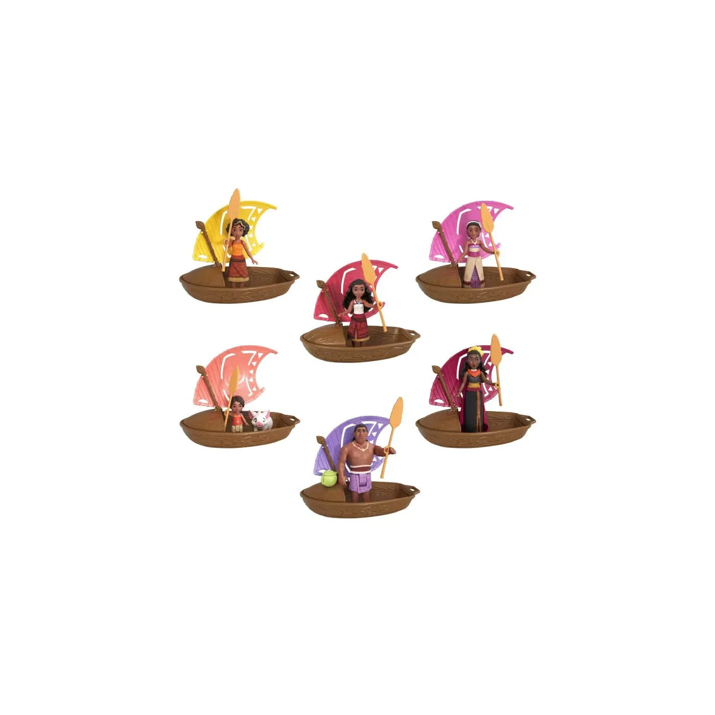 Mattel Disney Vaiana – Βαϊάνα Μίνι Κούκλες Έκπληξη – 1 Τμχ JBT68