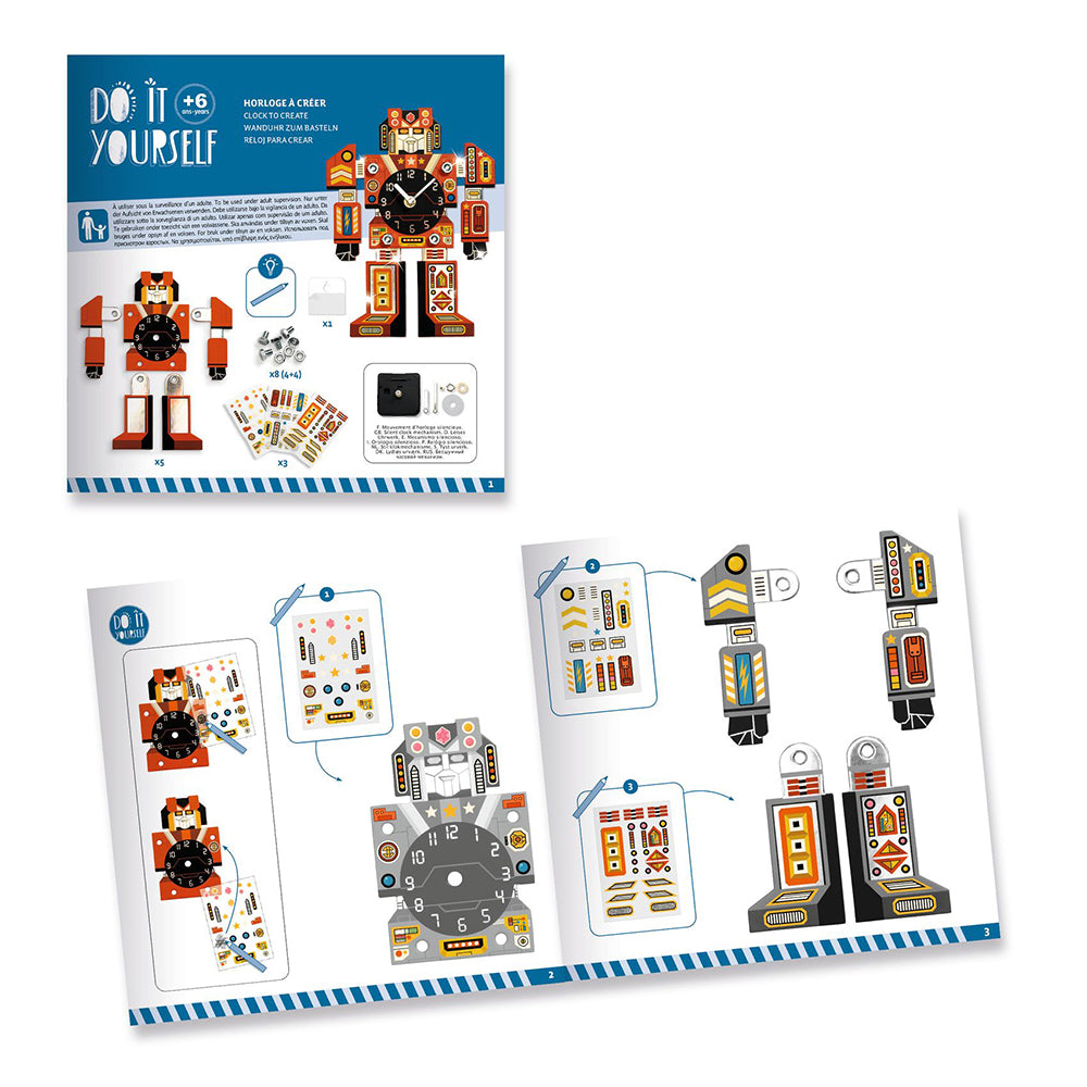 Djeco DIY Φτιάχνω ρομπότ 07984