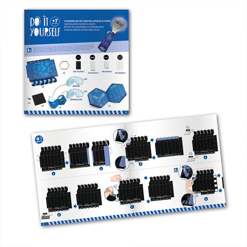 Djeco DIY Φτιάχνω προβολέα αστερισμών και ζωδίων 07985