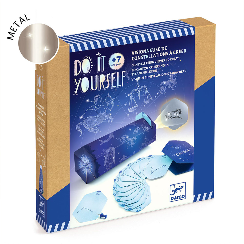 Djeco DIY Φτιάχνω προβολέα αστερισμών και ζωδίων 07985