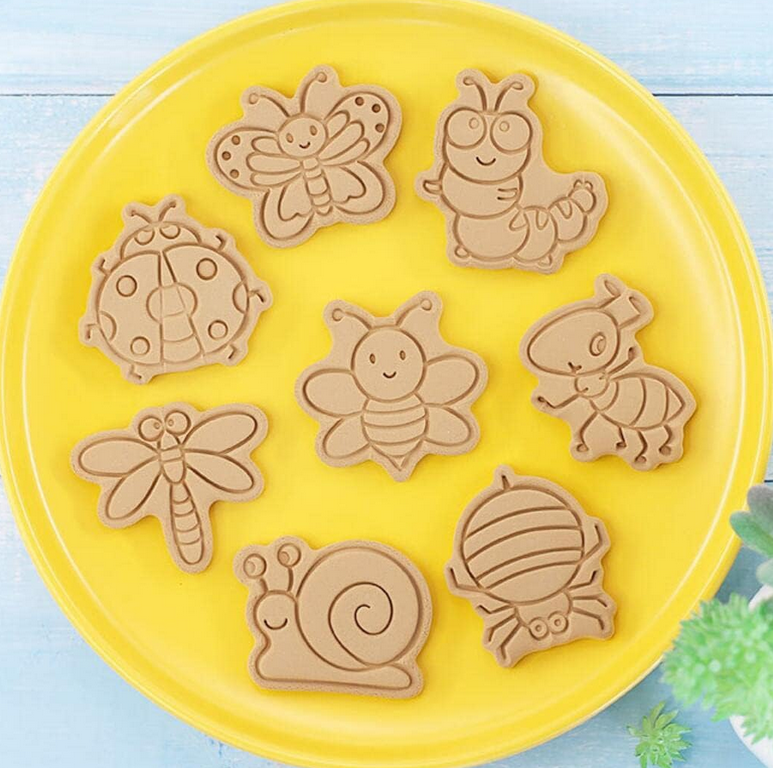 Baby Donkey Cookie Cutters Έντομα 8 τμχ CUT12