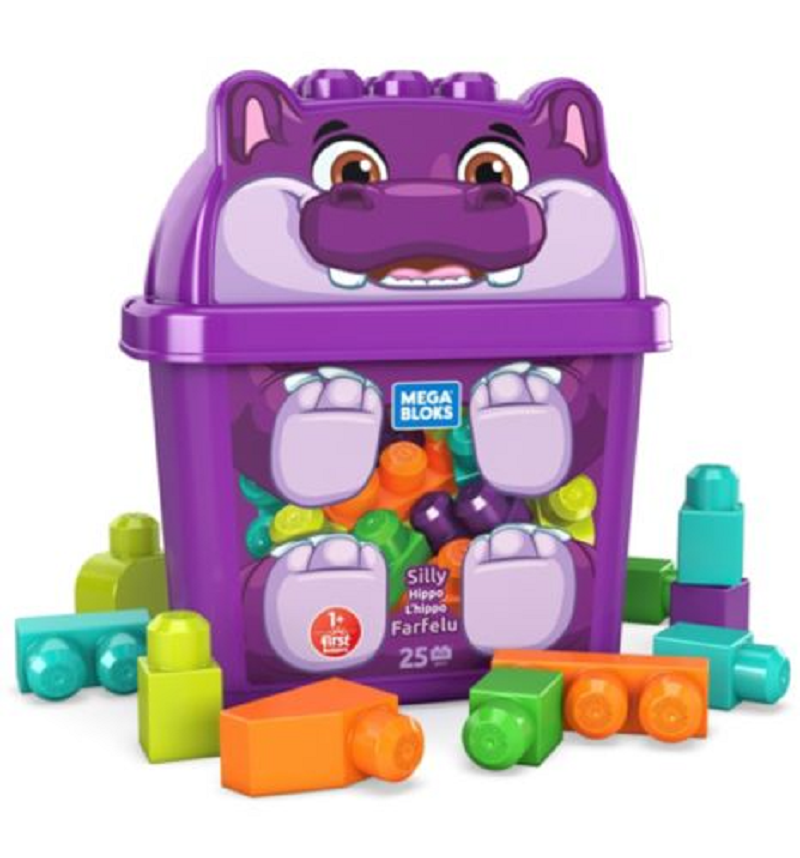 Mega Bloks – Κουβαδακι με Τουβλακια – Ιπποποταμος