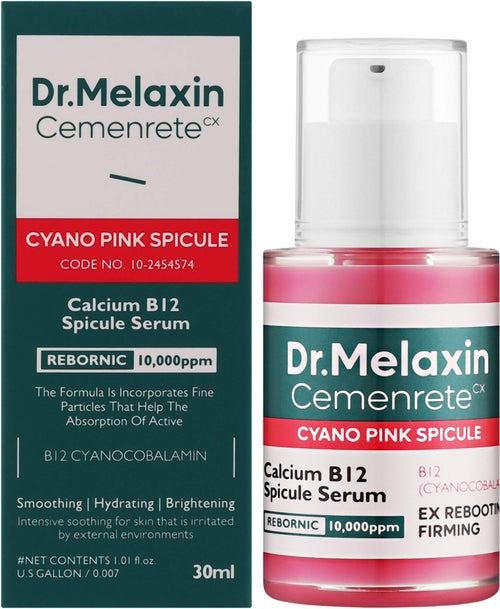 Cemenrete Cyano Pink Spicule Serum 30ml - Ορός σύσφιξης με μικροβελόνες |  Dr. melaxin