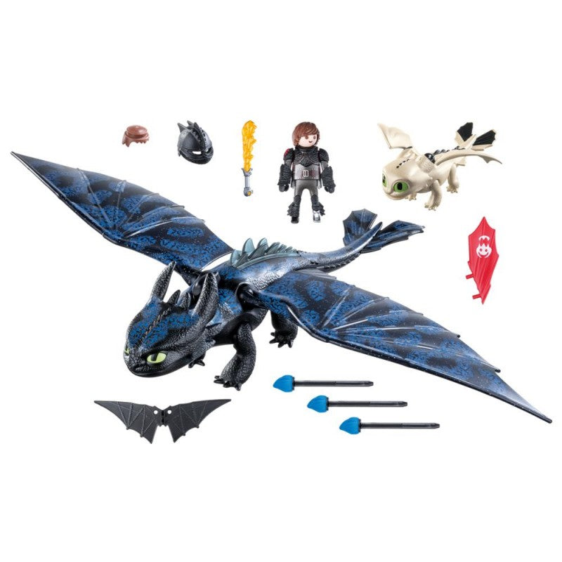 Playmobil Dragons Ο Φαφούτης Κι Ο Ψάρης Με Ένα Δρακούλη 70037
