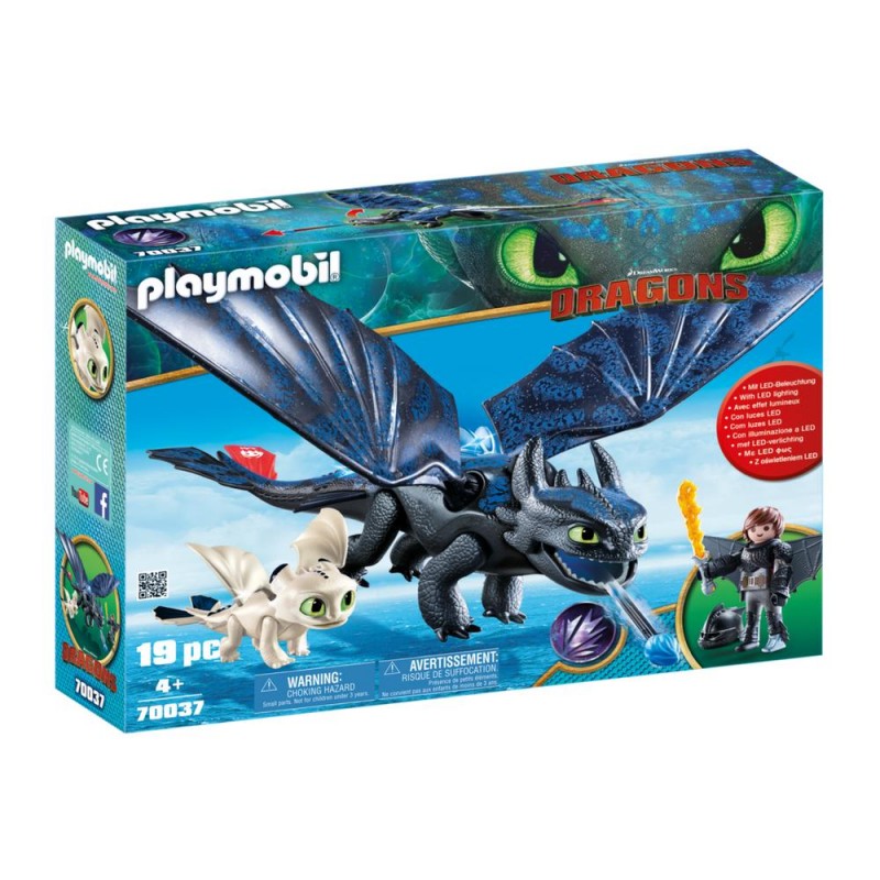 Playmobil Dragons Ο Φαφούτης Κι Ο Ψάρης Με Ένα Δρακούλη 70037