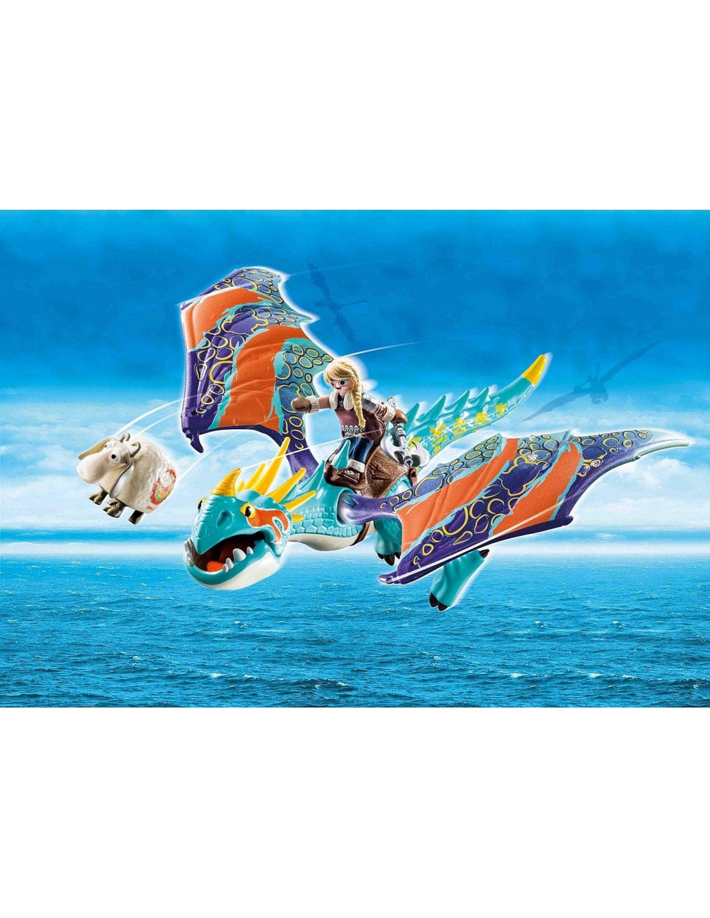 Playmobil Dreamworks Dragon Racing: Άστριντ Και Λευκή Οργή 70728