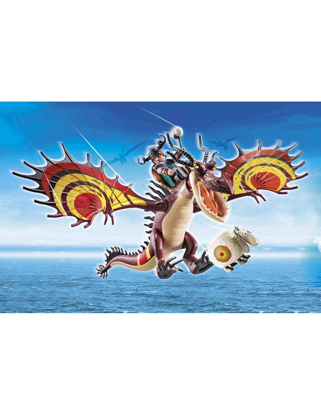 Playmobil Dreamworks Dragon Racing Μύξαρχος Και Τσιγκελοδόντης 70731