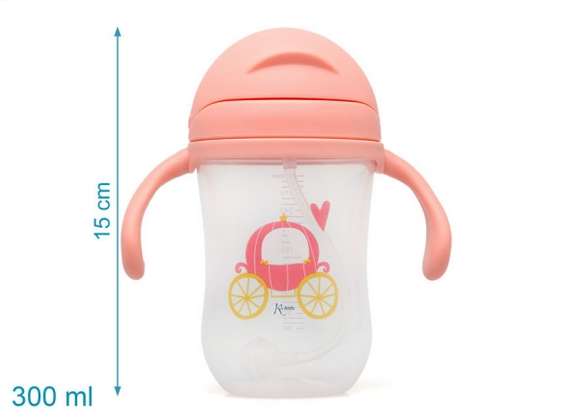 Kiokids Παγούρι με Λαβές Princess 300ml. 6+Μ 5400