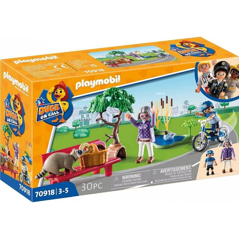 Playmobil Duck On Call Επιχείρηση Αστυνομίας Σύλληψη Κλέφτη! (70918)