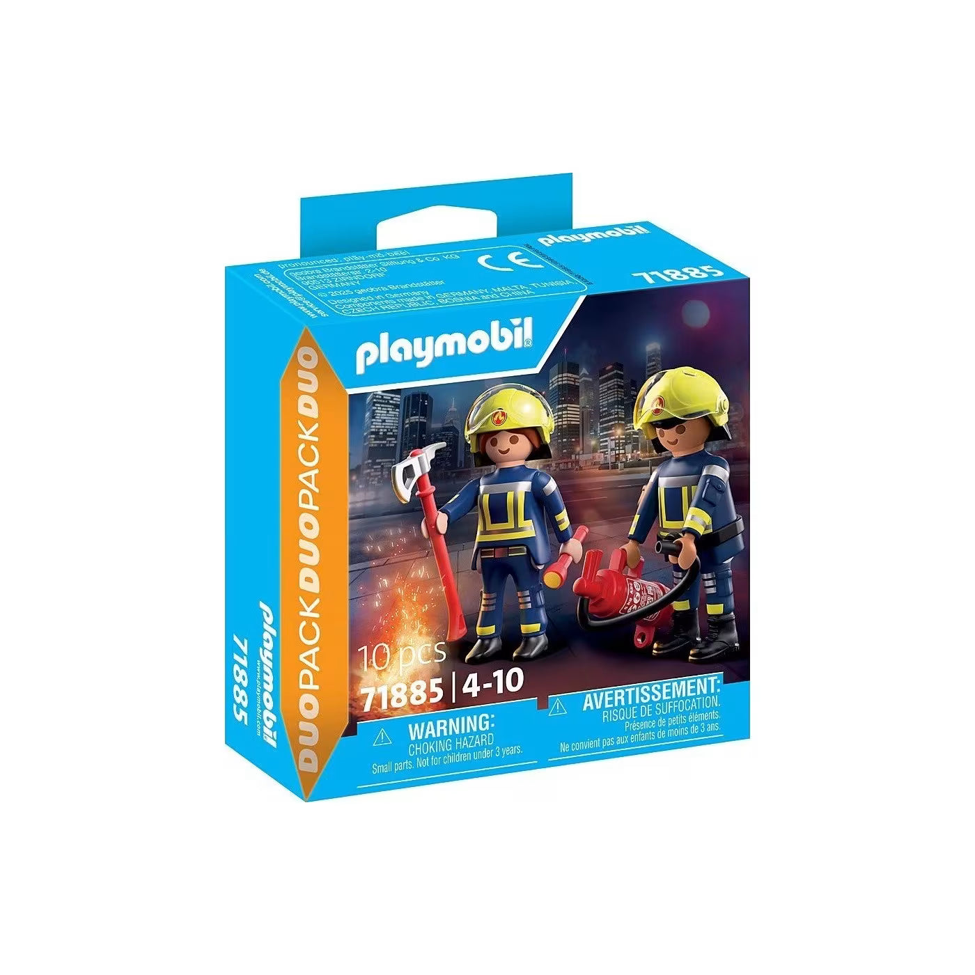 Playmobil Duo Pack Duopack Πυροσβέστες 71885
