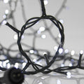 700 Led Σειρά 3mm, 31V, Επέκταση έως 2 με Μετασχηματιστή, Προέκταση Παροχής 300cm, Πράσινο Καλώδιο, Λευκό LED, ανα 5εκ. ΙΡ44