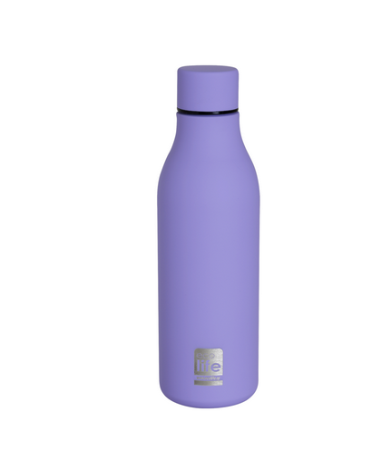 Eco life Μπουκάλι θερμός ανοξείδωτο 550ml Levander 33-BO-2353