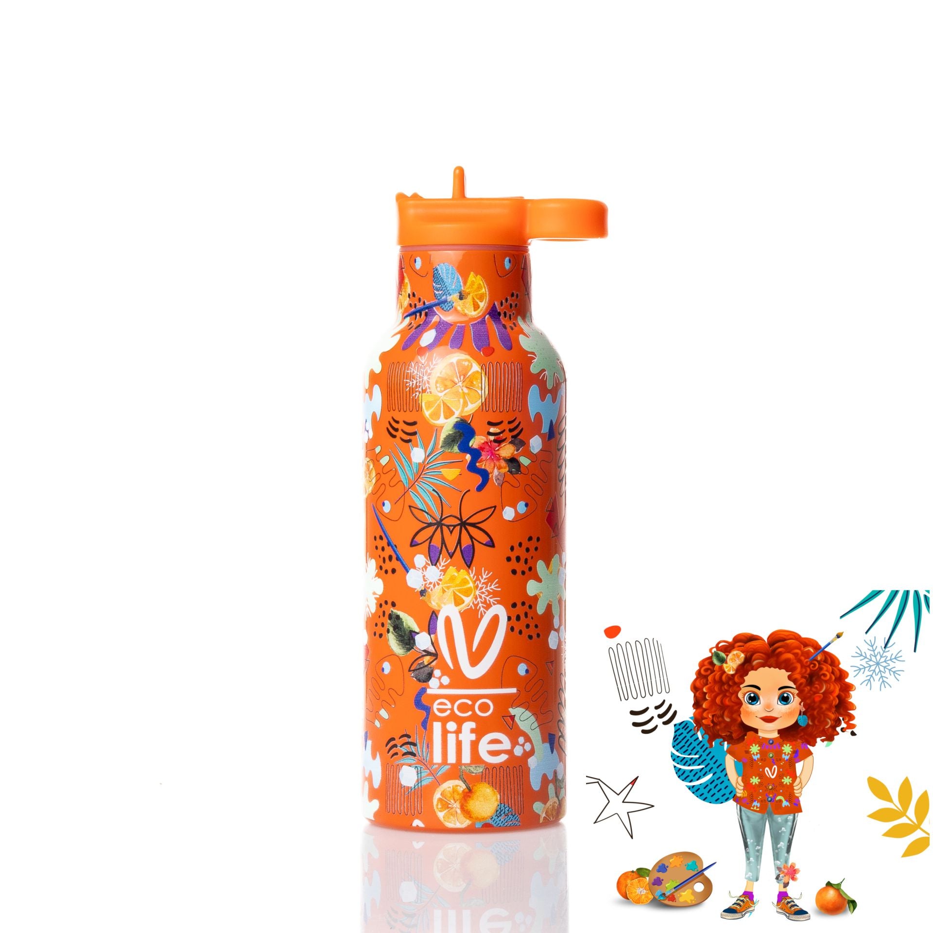 Eco life Παιδικο Παγούρι Θερμός Ice 500ml 33-BO-2322