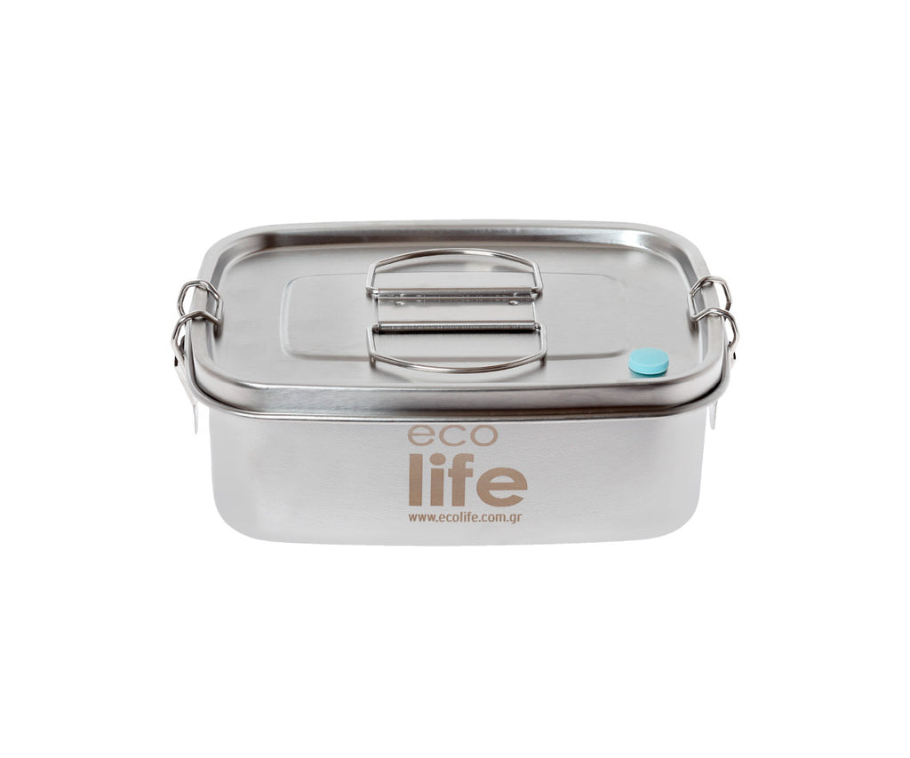Ecolife Ανοξείδωτο Φαγητοδοχείο 1000ml Μονού Τοιχώματος    33-FC-9085