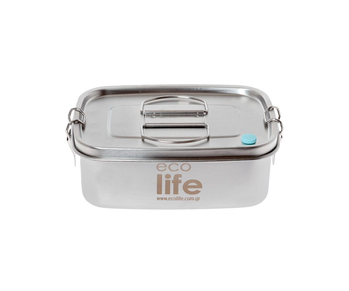 Ecolife Ανοξείδωτο Φαγητοδοχείο 1000ml Μονού Τοιχώματος    33-FC-9085
