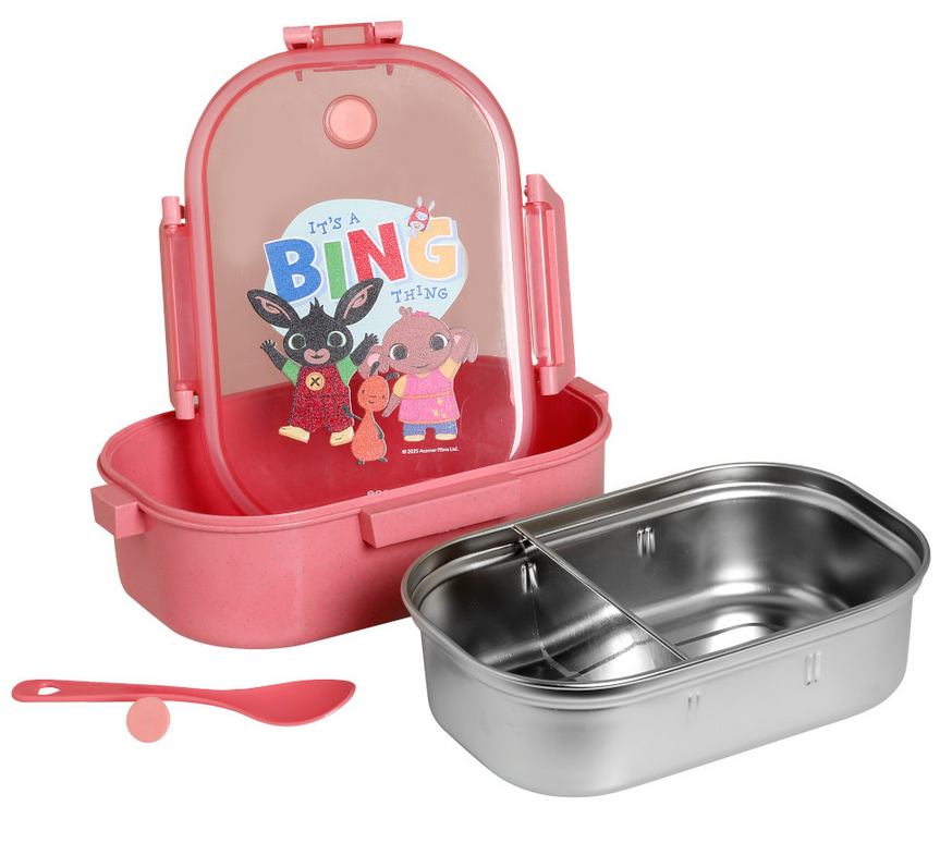 Ecolife  Φαγητοδοχείο 900ml  με χώρισμα 'It's A Bing Thing' 33-BO-9004