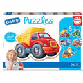 Educa Παιδικό Puzzle Baby Vehicles 3-4-5 κομμάτια
