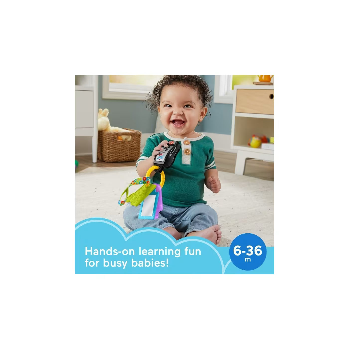 Mattel Εκπαιδευτικό Κλειδάκια Αυτοκινήτου HWY40