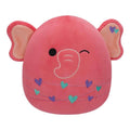Squishmallows Λούτρινο Valentine Kyla the Pink Elephant 13 εκ.