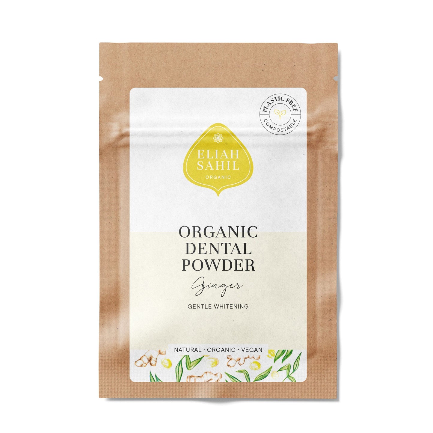 Organic Tooth Powder Ginger | Sample 5g