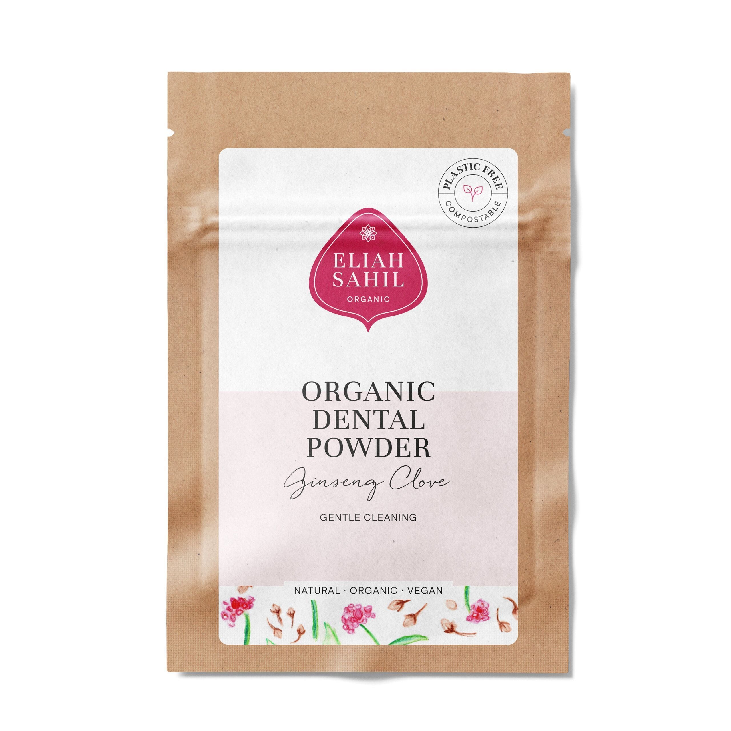 Organic Tooth Powder Ginseng | Sample 5g