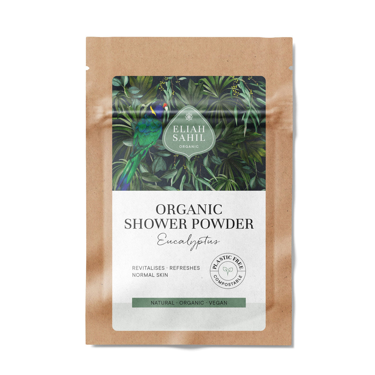 Organic Shower Powder Eucalypto | Sample 10g
