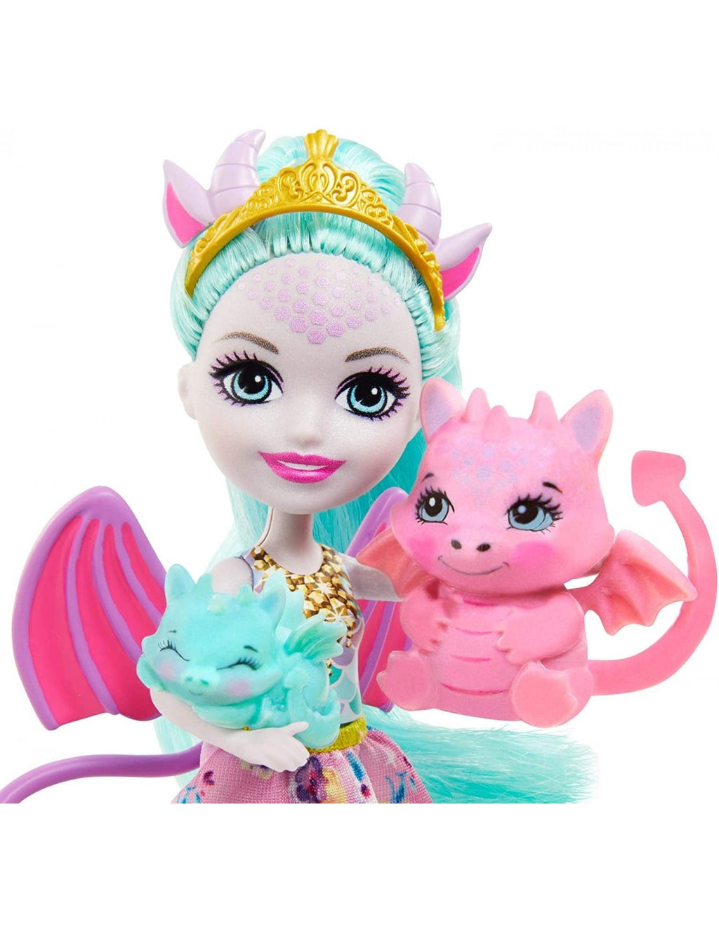 Mattel Enchantimals Royals – Κούκλα Και Οικογένεια Δράκοι GYJ09