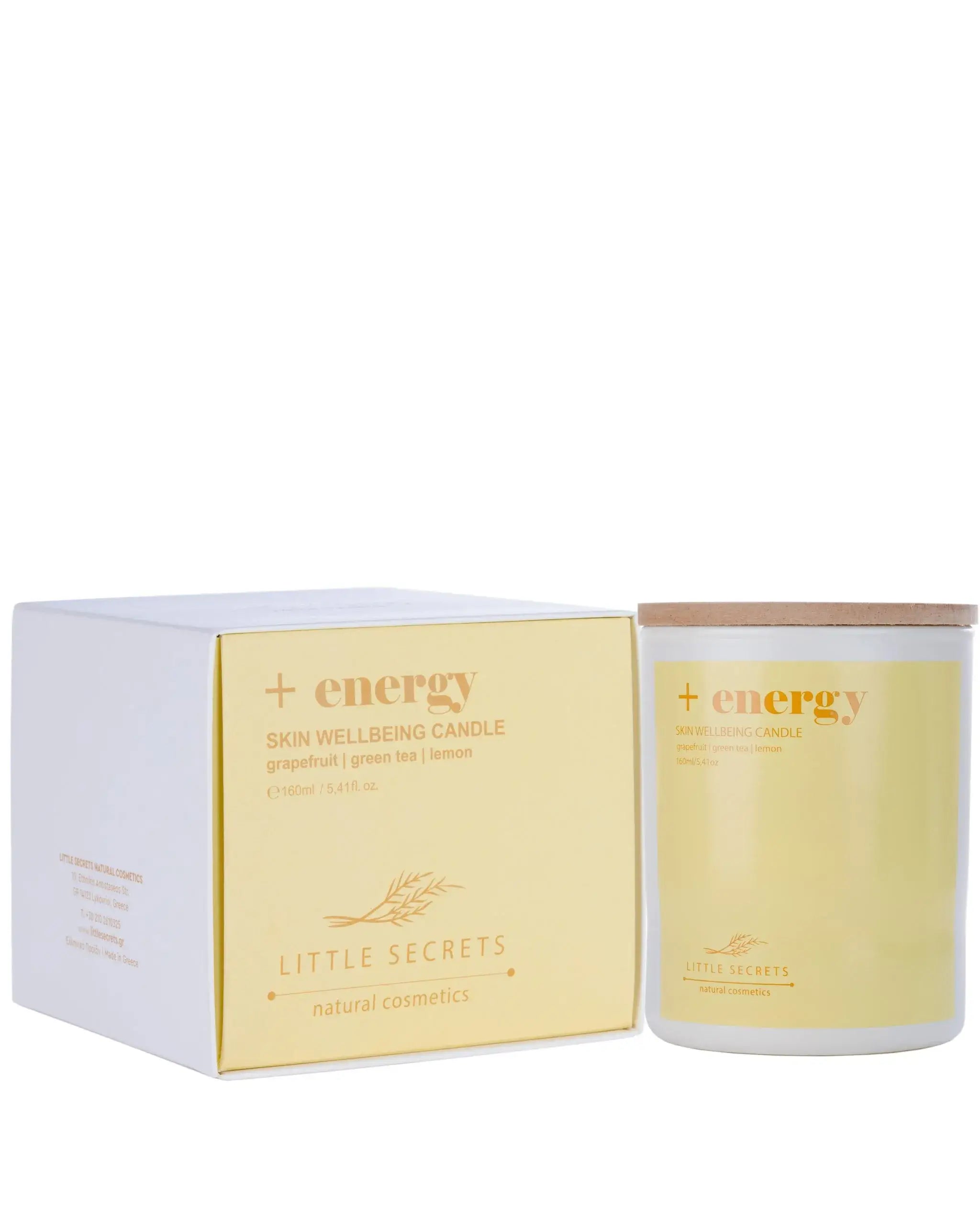 Plus Energy Skin Wellbeing Candle 160ml