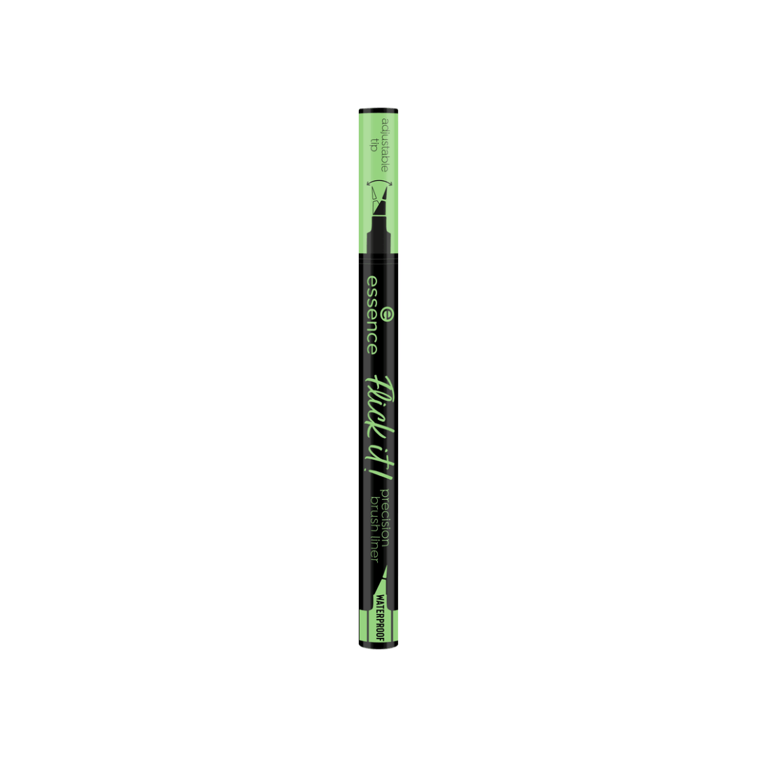 Flick It! Precision Brush Liner Waterproof 01 Deep Black | Essence