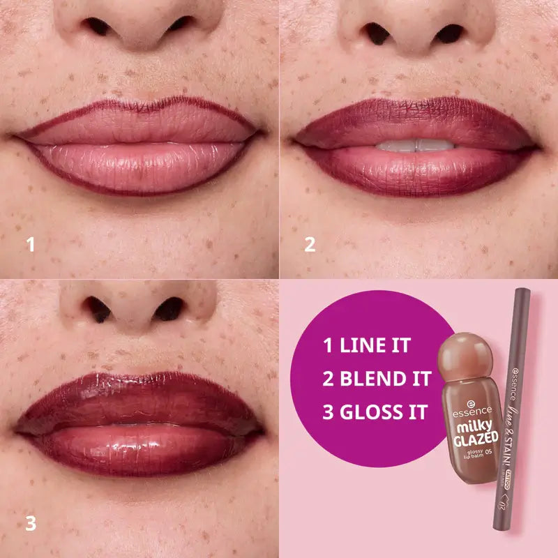 Milky Glazed Glossy Lip Balm | Essence