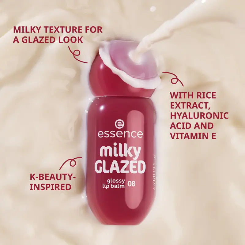 Milky Glazed Glossy Lip Balm | Essence
