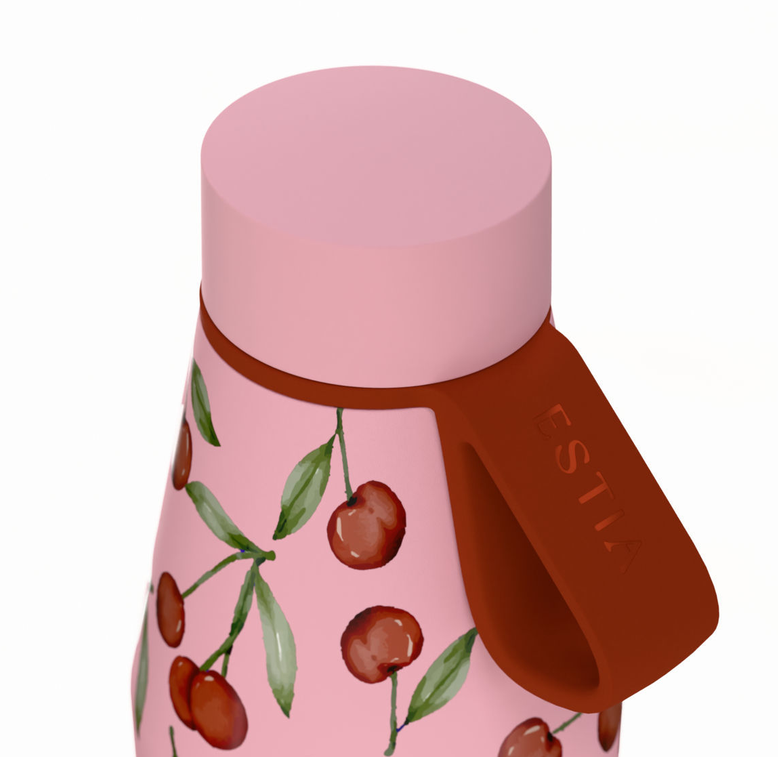 Estia Μπουκάλι Θερμός 500ml Save The Aegean Flow  CHERRY ROSE 01-41991
