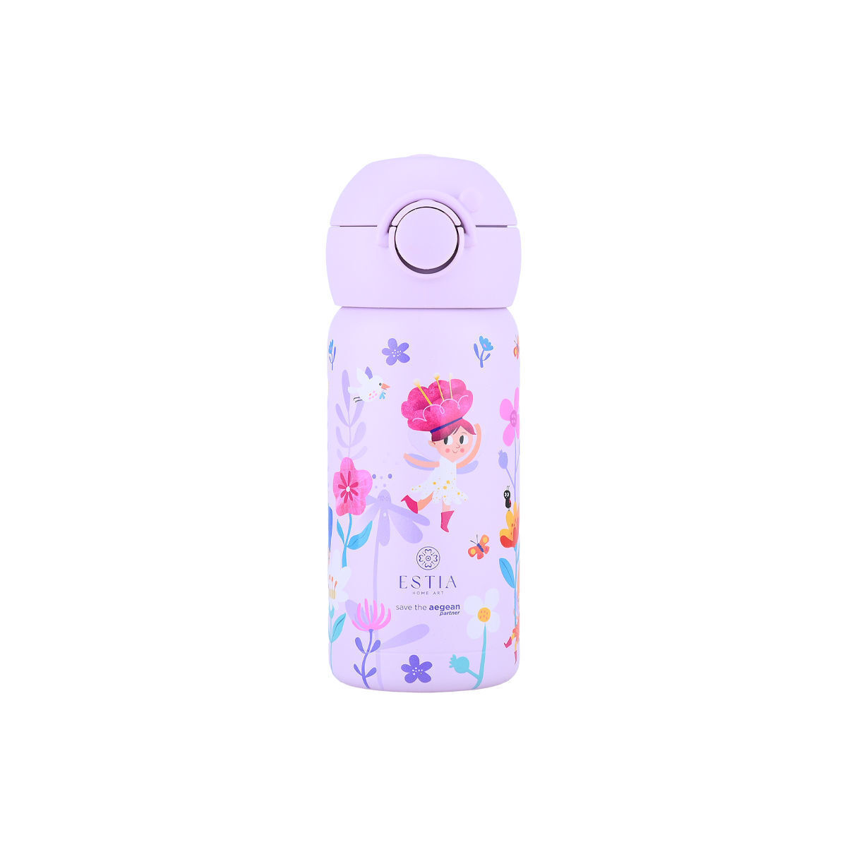 Estia ΘΕΡΜΟΣ ΠΑΙΔΙΚΟ WONDER BOTTLE SAVE THE AEGEAN 350ml FAIRY TALES 01-34177
