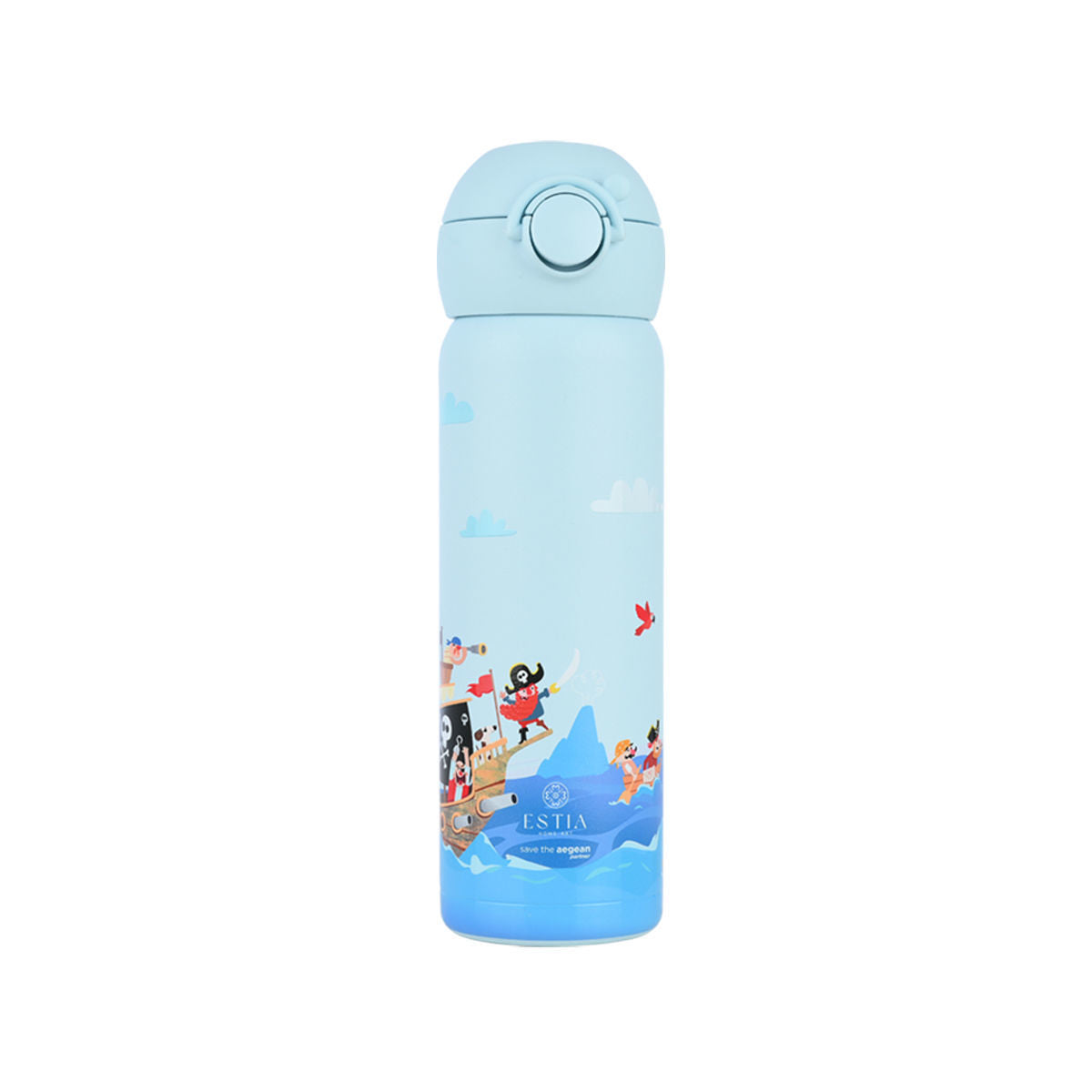 Estia ΘΕΡΜΟΣ ΠΑΙΔΙΚΟ WONDER BOTTLE SAVE THE AEGEAN 500ml TREASURE QUEST 01-33132
