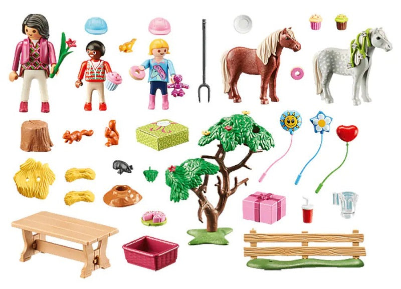 PLAYMOBIL Παιδικό πάρτυ στη Φάρμα των πόνυ (70997)