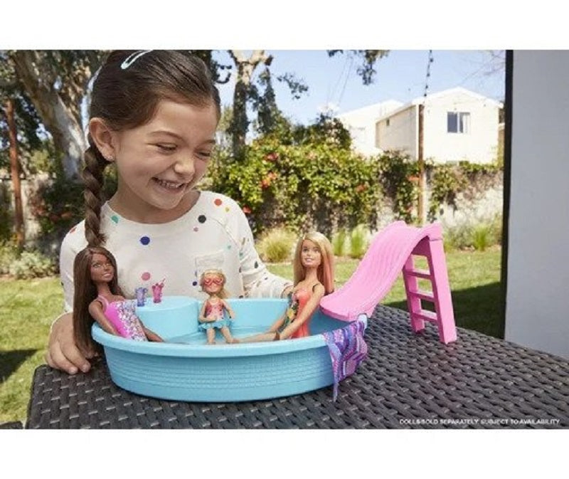BARBIE ΝΕΑ ΕΞΩΤΙΚΗ ΠΙΣΙΝΑ ΜΕ ΚΟΥΚΛΑ GHL91