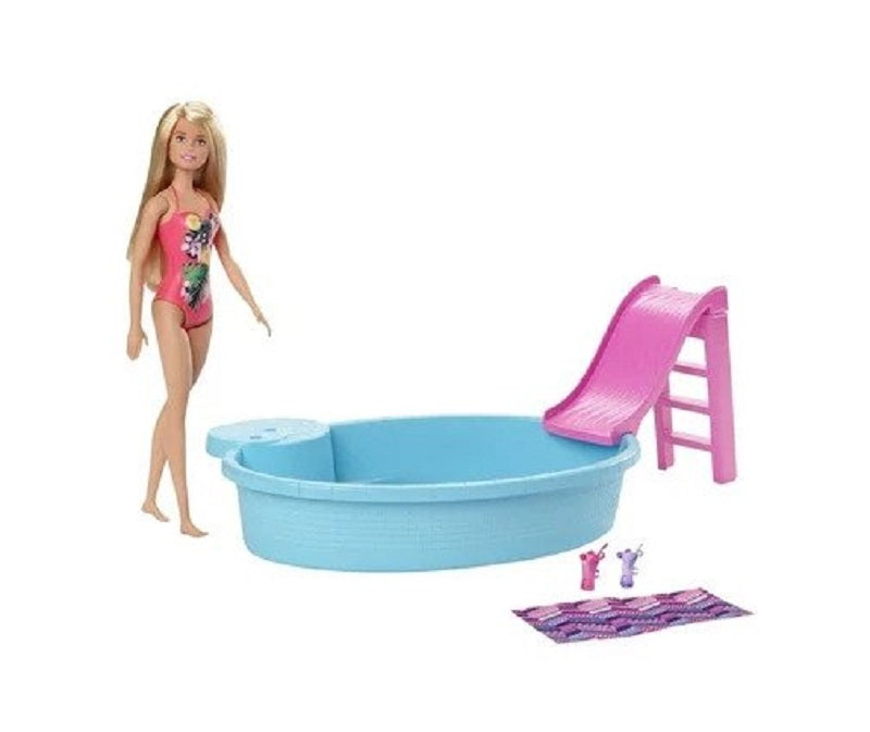 BARBIE ΝΕΑ ΕΞΩΤΙΚΗ ΠΙΣΙΝΑ ΜΕ ΚΟΥΚΛΑ GHL91