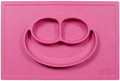 Ezpz: Εκπαιδευτικό πιάτο 24+ μηνών Happy Mat - Pink HM-P7424U