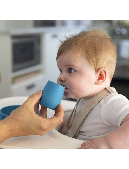 Ezpz Εκπαιδευτικό ποτήρι 4+ μηνών Tiny Cup Blue TC-B7709U